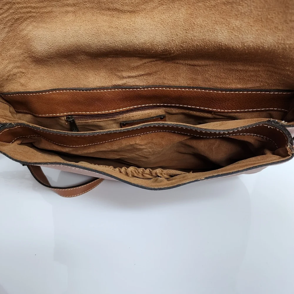 PATRICIA NASH MESSENGER SATCHEL BAG